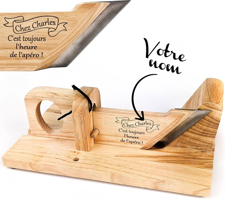 KDO MAGIC - Guillotine saucisson Personnalisé (Modèle Apéro)