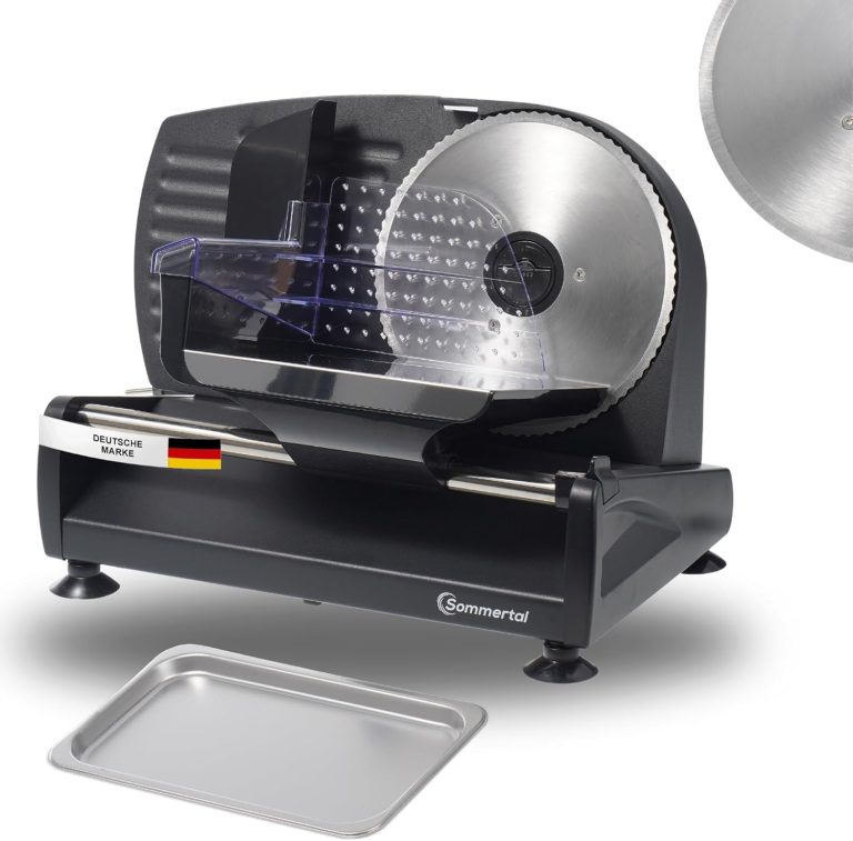 Sommertal AS190 DUAL Trancheuse universelle 200 W en acier inoxydable